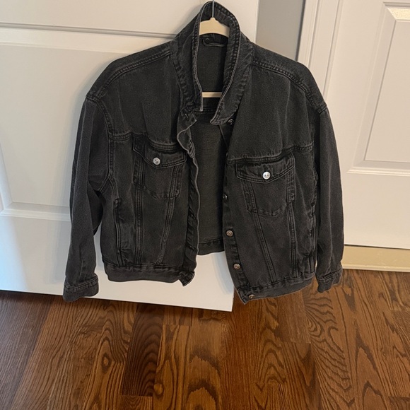H&M Jackets & Blazers - H&M Charcoal Gray Jacket